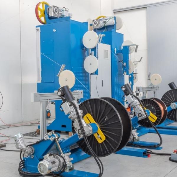 Splittable Cable Taping and Spinning Line |WTM Srl - Made in Italy